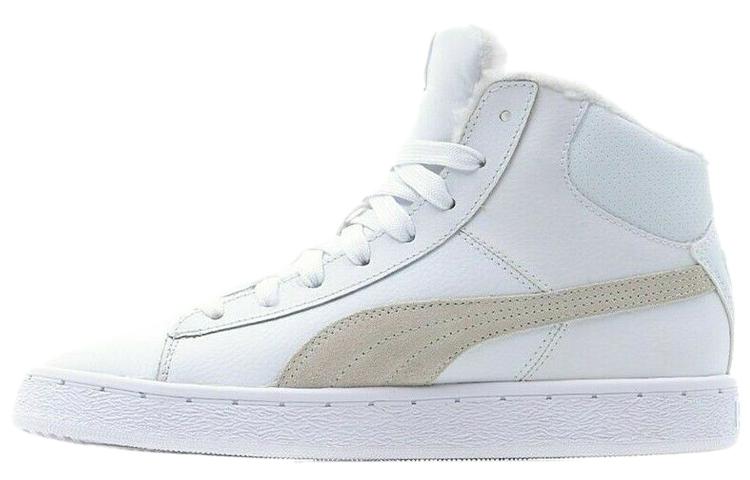 

Кеды унисекс Puma Mid Leather Fur Lined белые 40 EU, Белый, Mid Leather Fur Lined