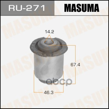 

Сайлентблок Mitsubishi Delica / Space Gear/L400 95>00 Masuma RU271