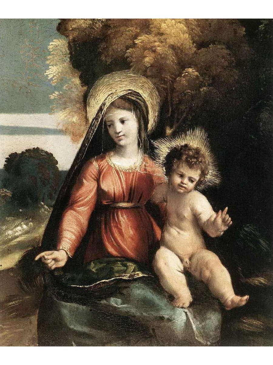 

Постер DRABS A2 Джованни Баттиста Лутери Досси Madonna and Child