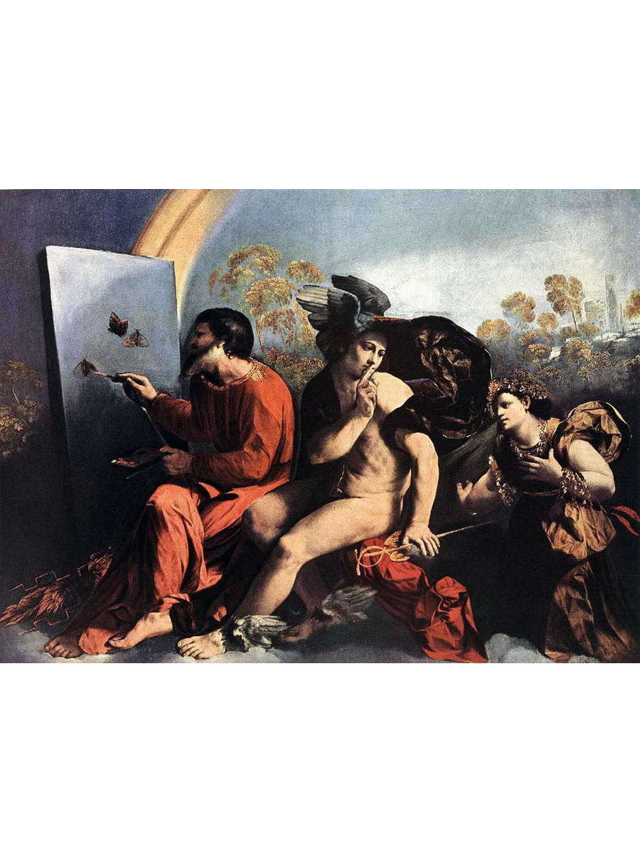 

Постер DRABS A2 Джованни Баттиста Лутери Досси Jupiter Mercury and the Virtue