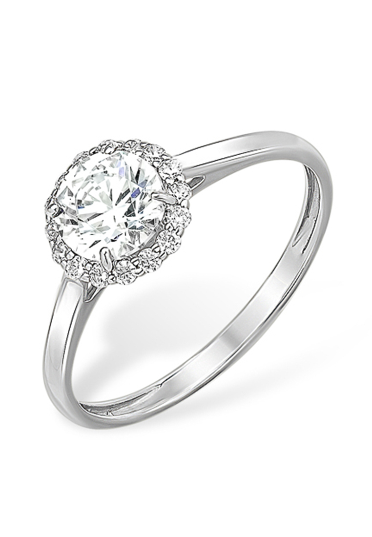

Кольцо из серебра р.  Kari Jewelry 1010017657-502, фианит, 1010017657-502