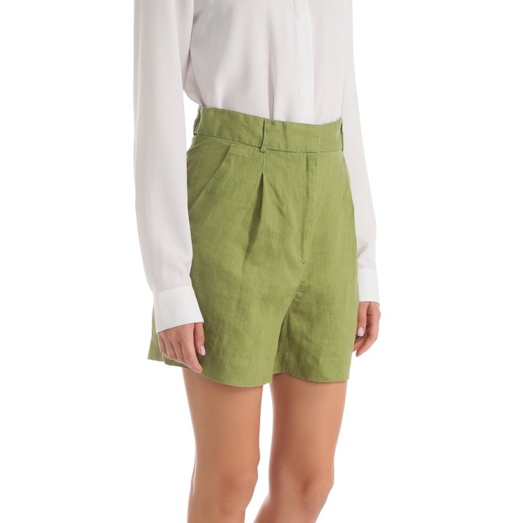 

Повседневные шорты женские Maison David ML2104 зеленые L, Зеленый, ML2104