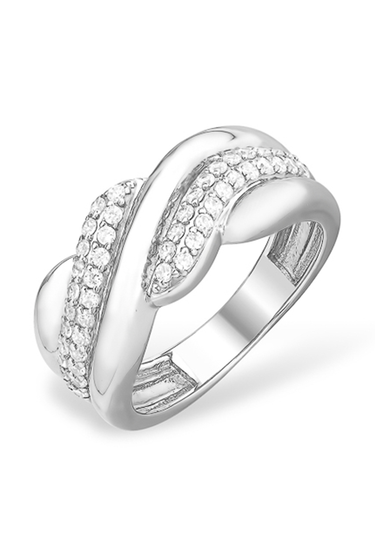 

Кольцо из серебра р. , Kari Jewelry 1010017631-501, фианит, 1010017631-501