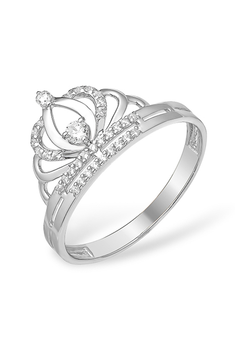 

Кольцо из серебра р.  Kari Jewelry 1010017270-501, фианит, 1010017270-501