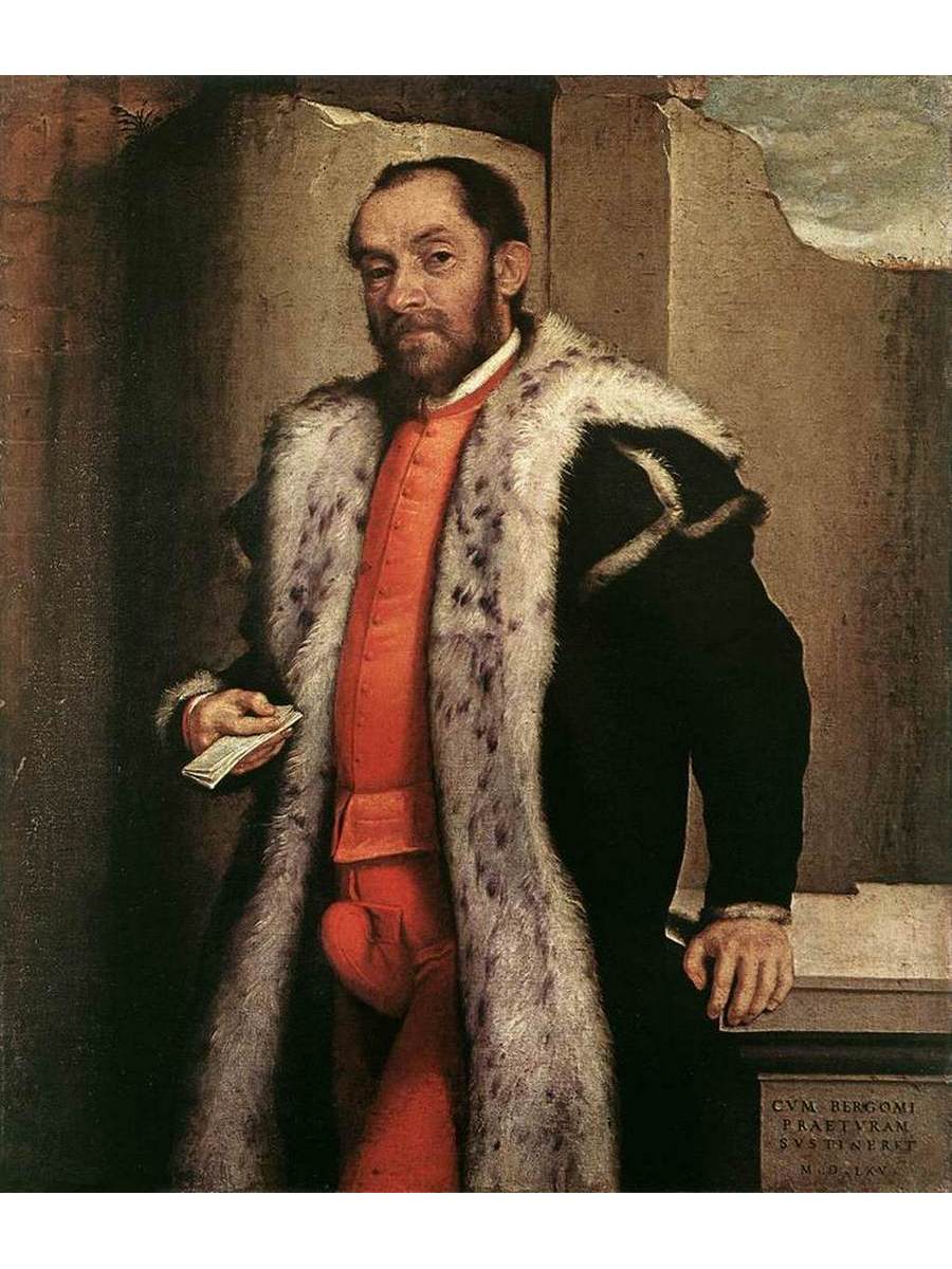 

Постер DRABS A2 Джованни Батиста Морони Portrait of Antonio Navagero