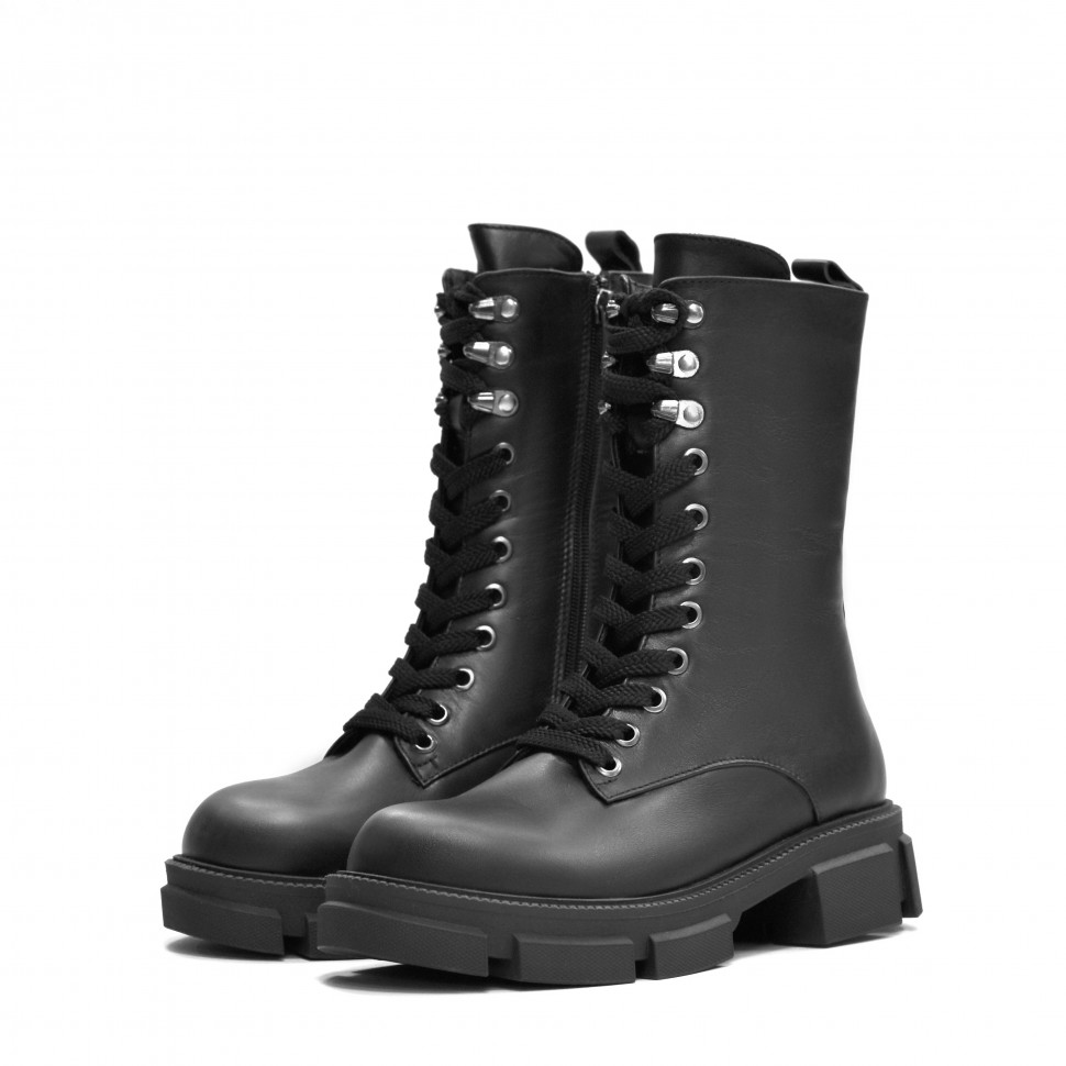 

Ботинки женские NoBrand 214 черные 41 RU, Черный, 214