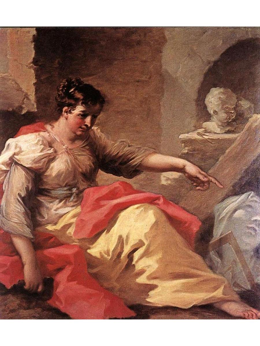 

Постер DRABS A2 Джованни Антонио Пеллегрини Allegory of Sculpture