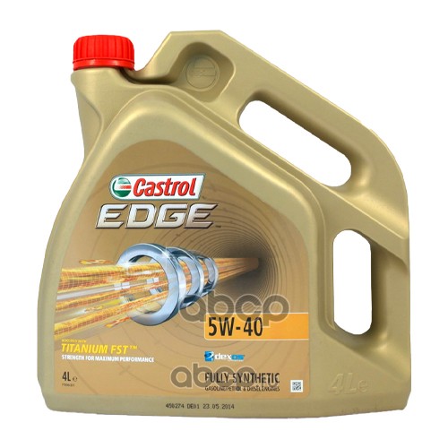 

Моторное масло Castrol EDGE C3 5W40 4л