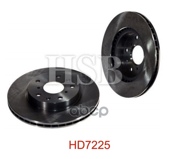 

HSB HD7225 Диск тормозной передний FIAT SEDICI, SUZUKI SX4 1.5-1.9D 06> 1шт