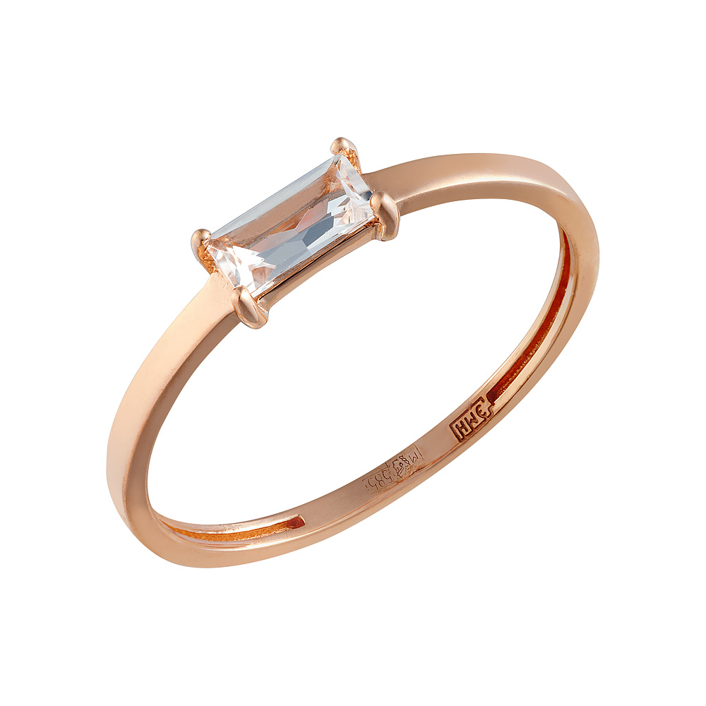 

Кольцо из золота р.  ALORIS 2231Гх, горный хрусталь, 2231Гх