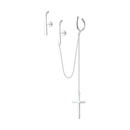 

Серьги подвески из серебра TEO MAORI 894026071, 894026071