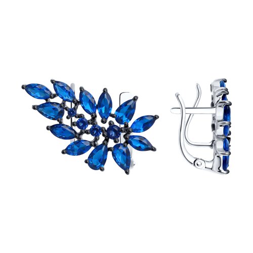 

Серьги из серебра TEO MAORI 894026051, фианит, 894026051