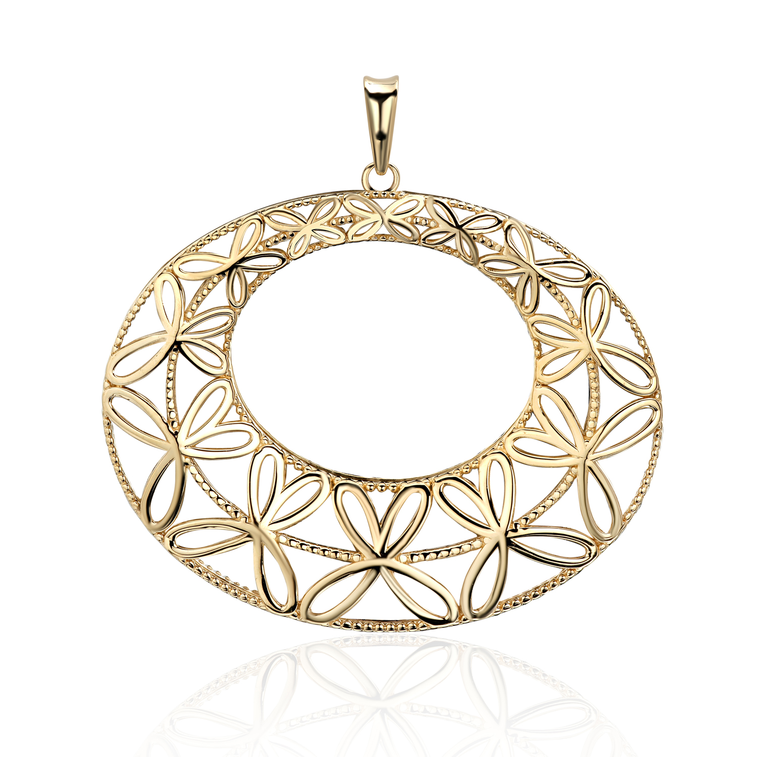 

Кулон из желтого золота Эстет 01П0314031, 01П0314031