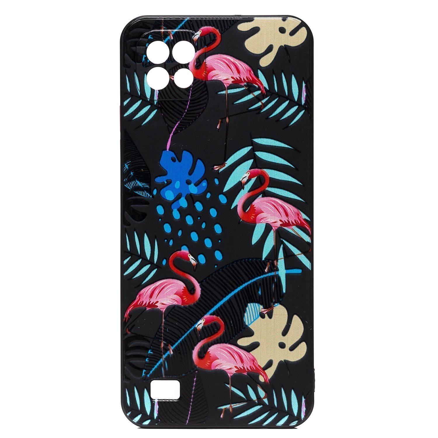 

Чехол Realme C20 (RMX3063) силиконовый (рис. 256/002), Синий