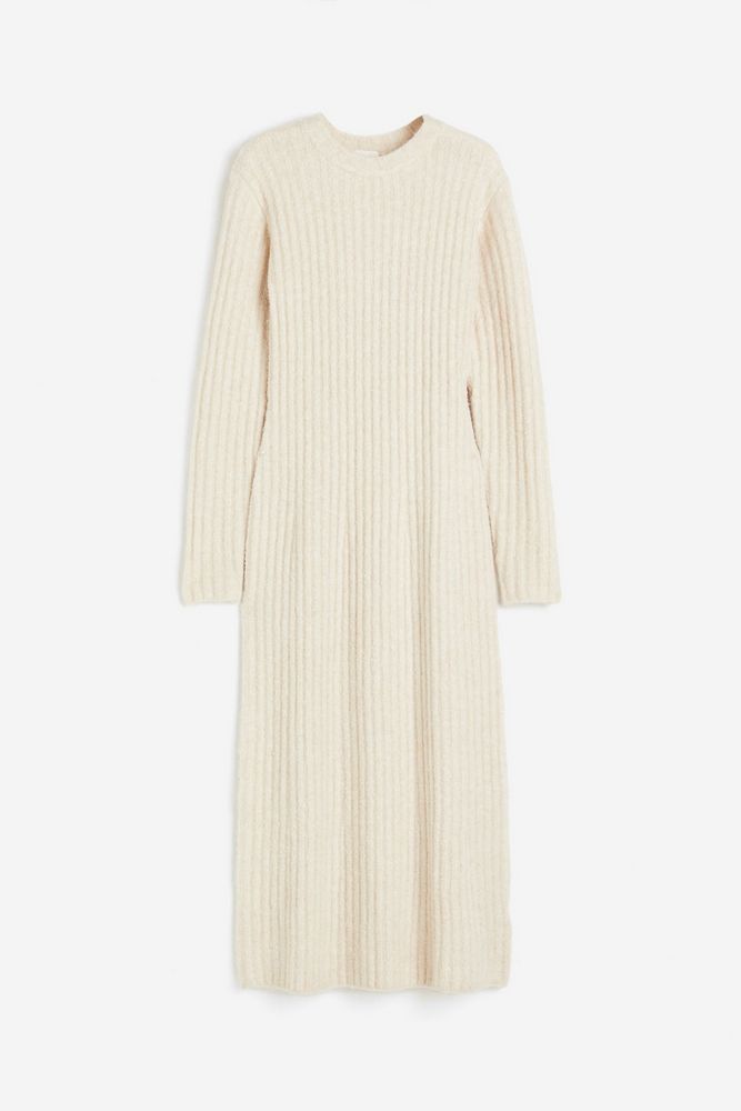 

Платье женское H&M 1209826 бежевое M, Бежевый, 1209826