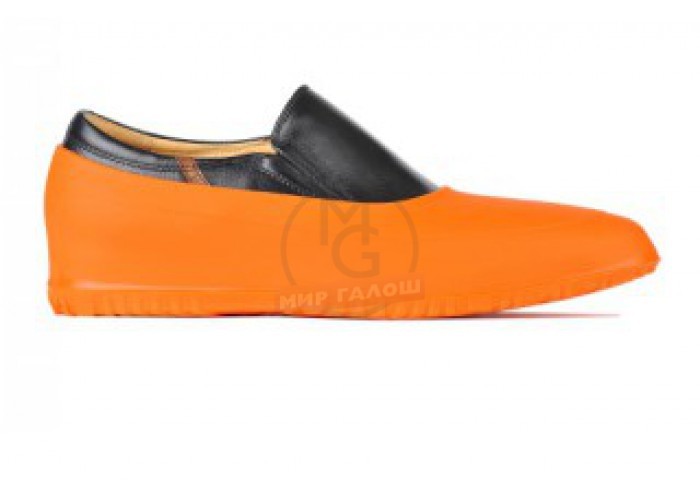 фото Галоши на обувь мужские практика здоровья мандарин оранжевые 44-45