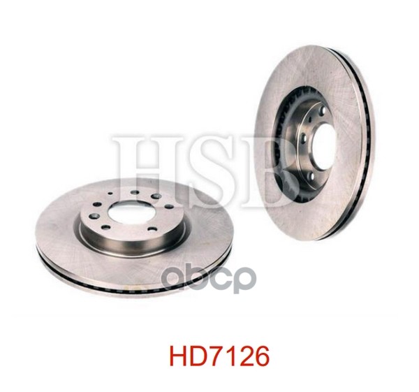 

HSB HD7126 Диск тормозной передний MAZDA: 6 (GH) 07- 1шт