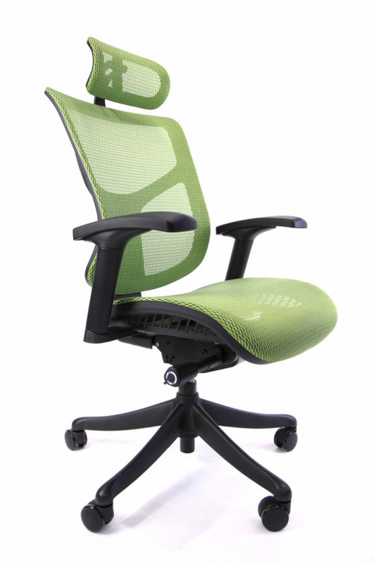 фото Компьютерное кресло hookay spring lite, усиленная сетка, 4d подлокотники, цвет зеленый