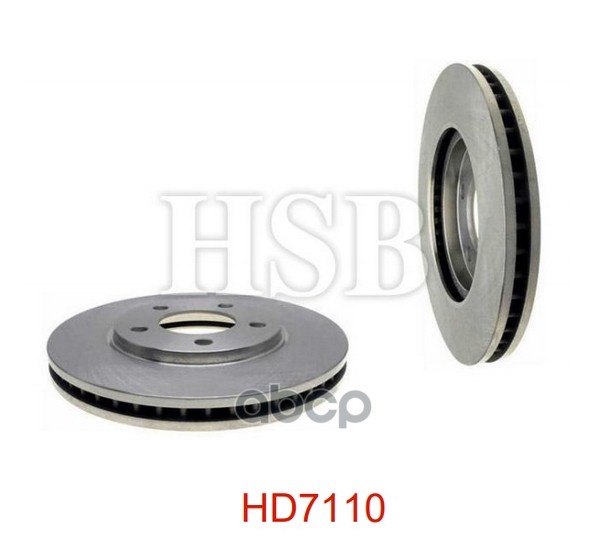 

HSB HD7110 Диск тормозной передний CHRYSLER: Town & Contry 01-07,DODGE: Caravan, Grand Car