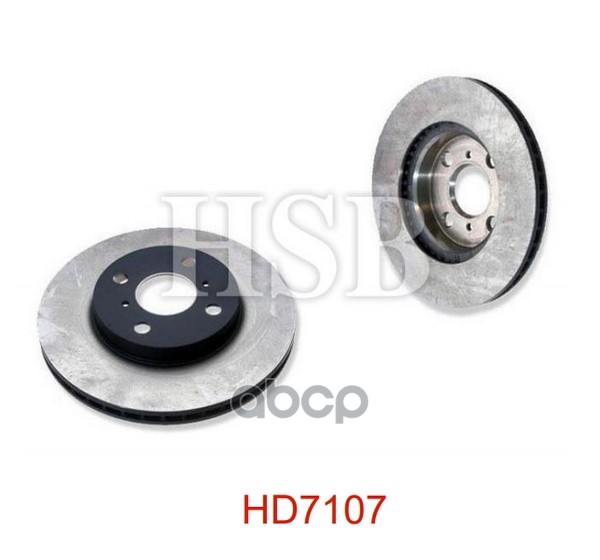 

HSB HD7107 Диск тормозной передний TOYOTA YARIS ALL 99> 1шт