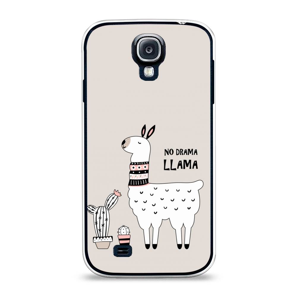 

Чехол Awog на Samsung Galaxy S4 / Самсунг S4 "No drama LLama", 23950-2