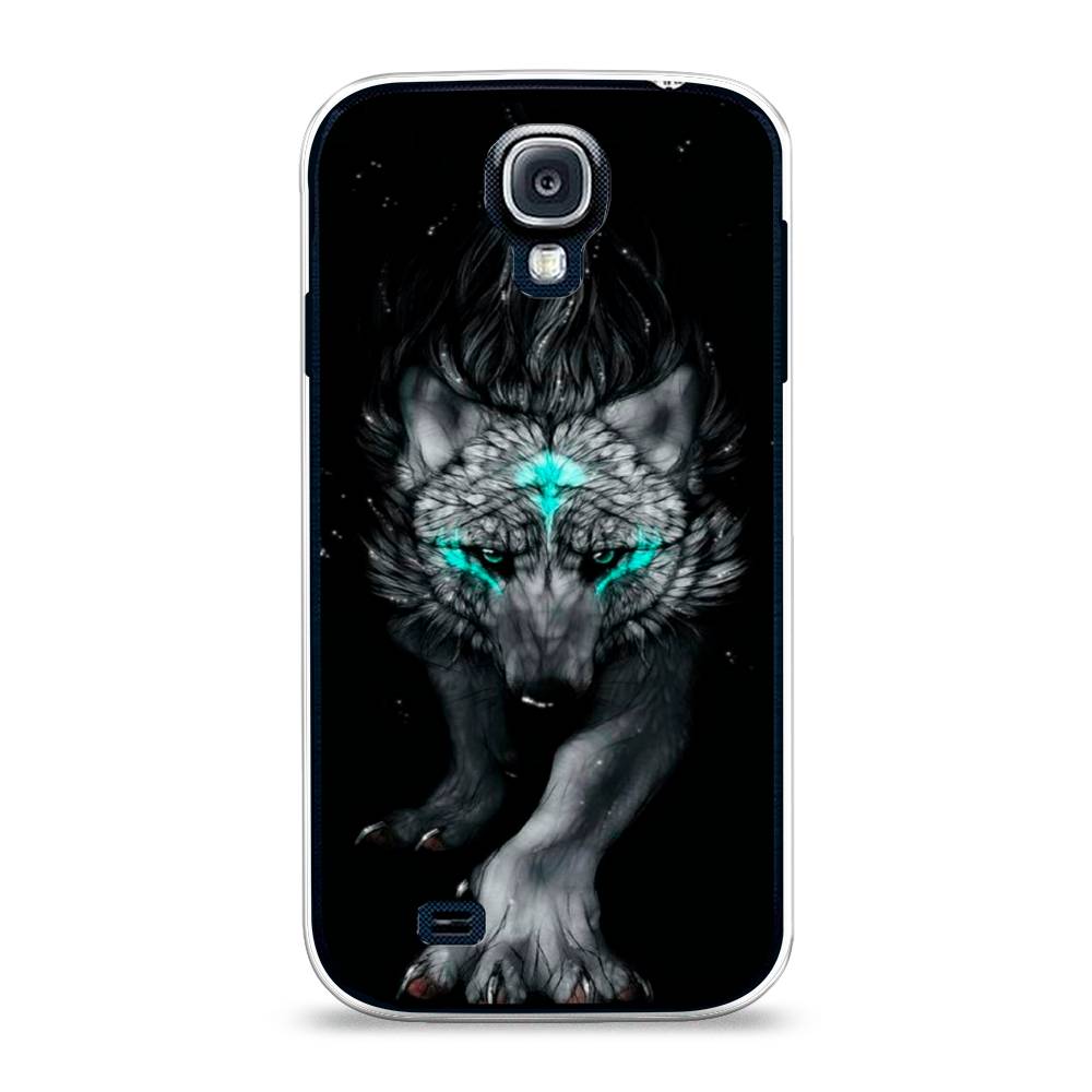 

Чехол Awog на Samsung Galaxy S4 / Самсунг S4 "Волшебный волк", 23950-2