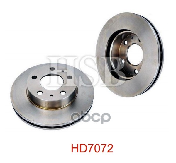 

HSB HD7072 Диск тормозной передний CITROEN JUMPER/ FIAT DUCATO/ PEUGEOT BOXER 06-> 1шт