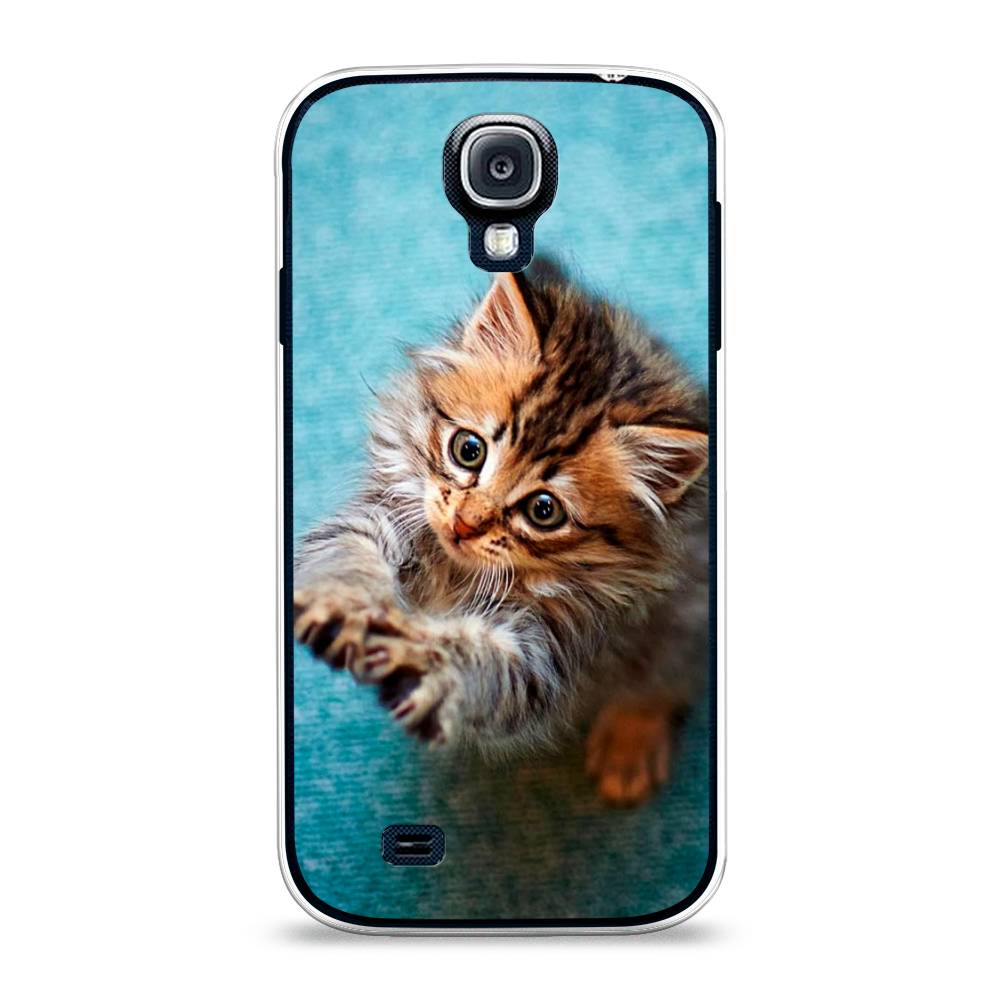 

Чехол Awog на Samsung Galaxy S4 / Самсунг S4 "Котенок просит есть", 23950-2