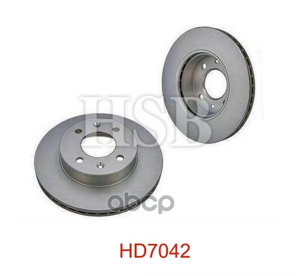 

HSB HD7042 Диск тормозной передний HYUNDAI ACCENT 1.3-1.6 94> 1шт