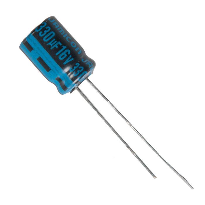 

Конденсатор электролитический Jamicon 330x16 8x11 TK 105C