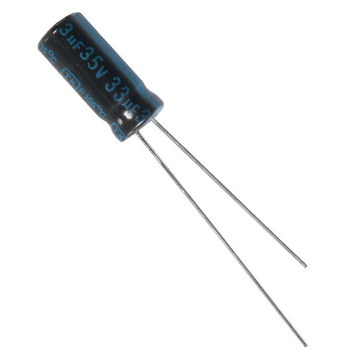 

Конденсатор электролитический Jamicon 33x35 5x11 TK 105C