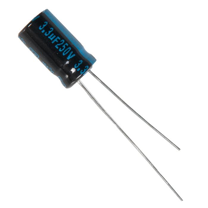 

Конденсатор электролитический Jamicon 3,3x250 6,3x11 TK 105C