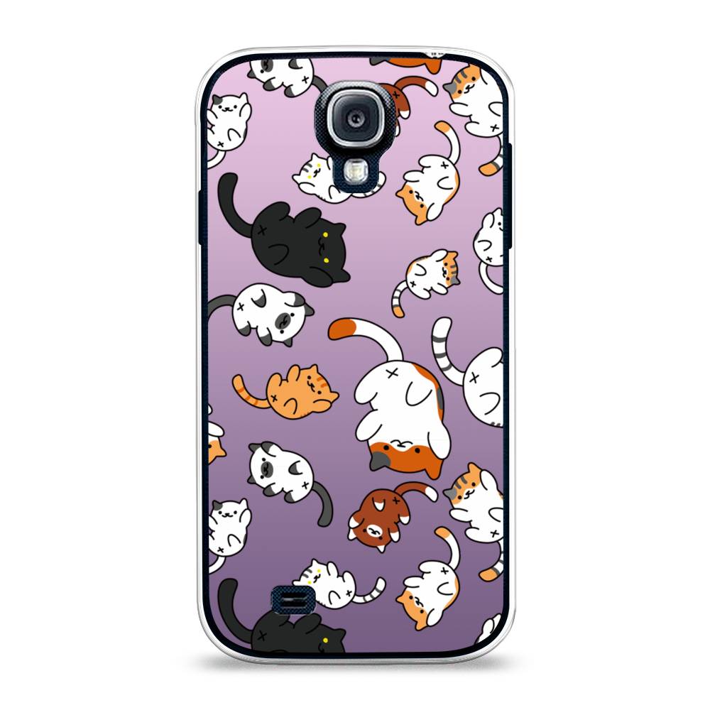 

Чехол Awog на Samsung Galaxy S4 / Самсунг S4 "Котопад", 23950-7