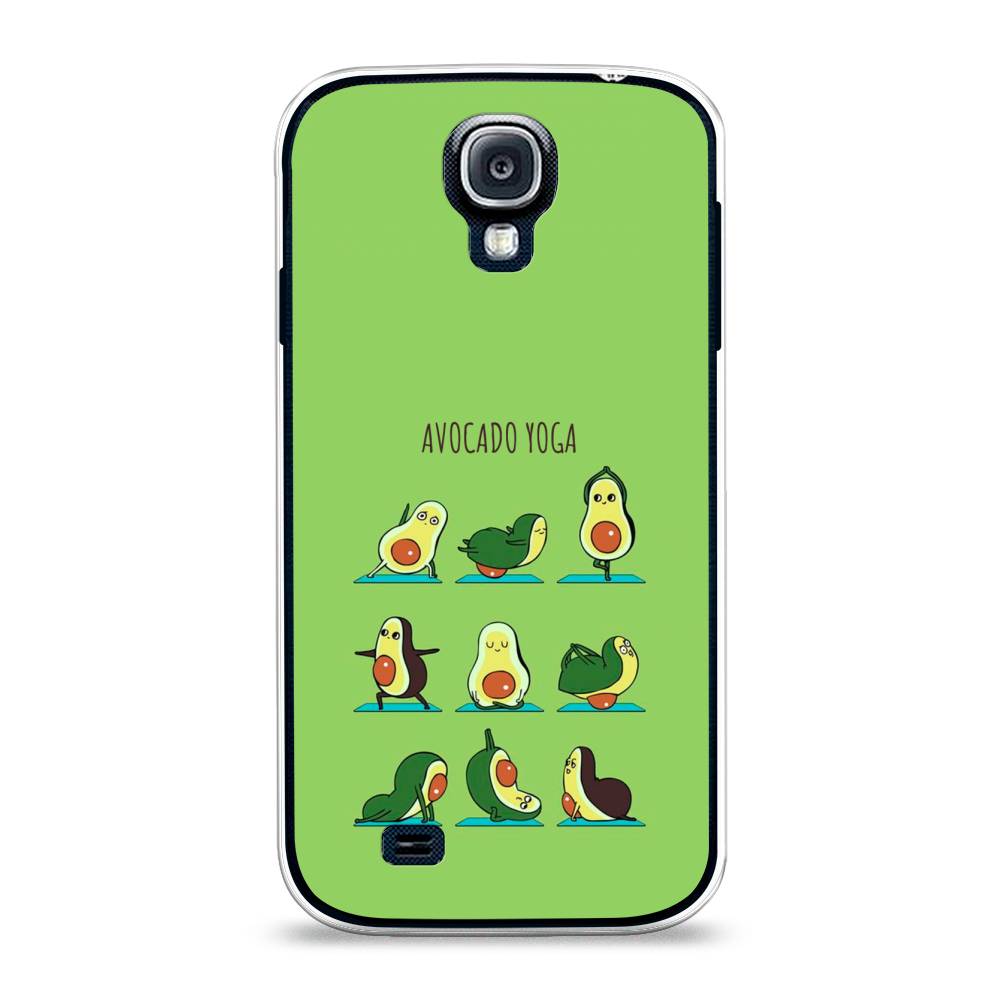 

Чехол Awog на Samsung Galaxy S4 / Самсунг S4 "Авокадо йога", 23950-10
