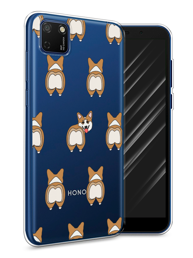

Чехол Awog на Honor 9S "Милый корги фон", Белый;бежевый;коричневый, 6102650-2