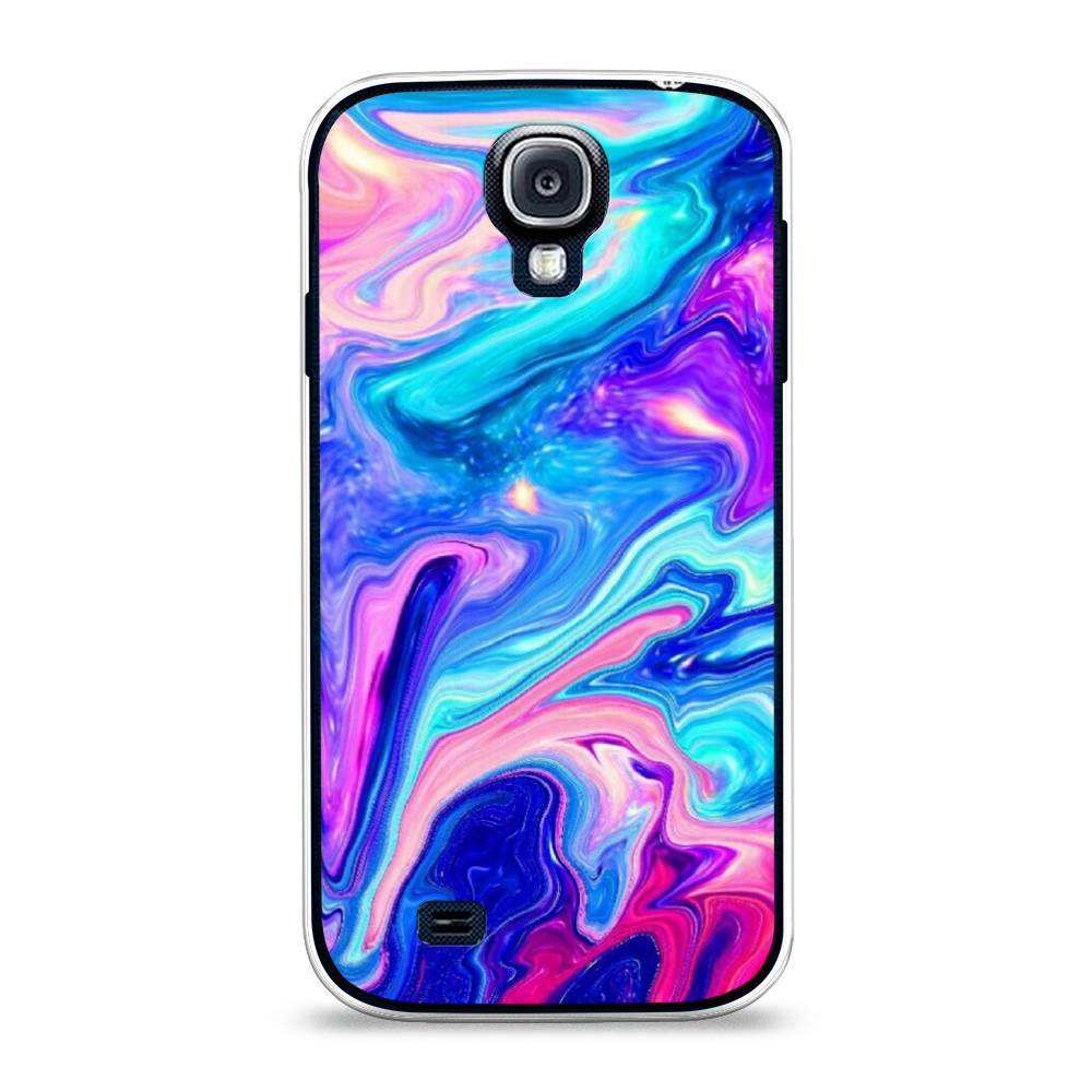 

Чехол Awog на Samsung Galaxy S4 / Самсунг S4 "Потеки краски", 23950-10