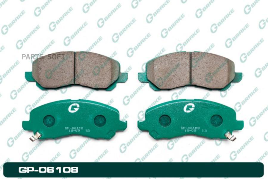 

Тормозные колодки GBRAKE gp06108