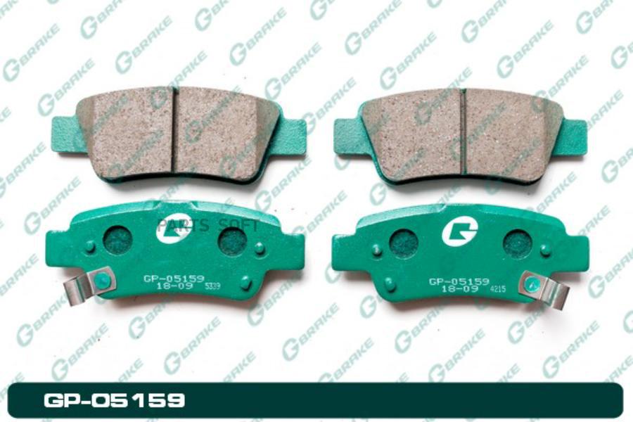 

Тормозные колодки GBRAKE GP05159