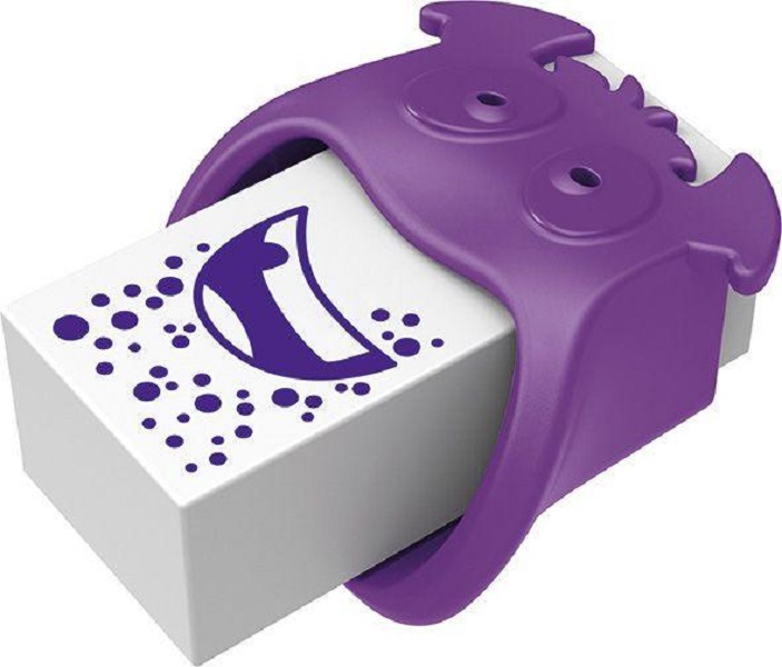 

Ластик Maped Little Monster каучук, прямоугольный, в пластиковом футляре 1шт. 127711, Белый