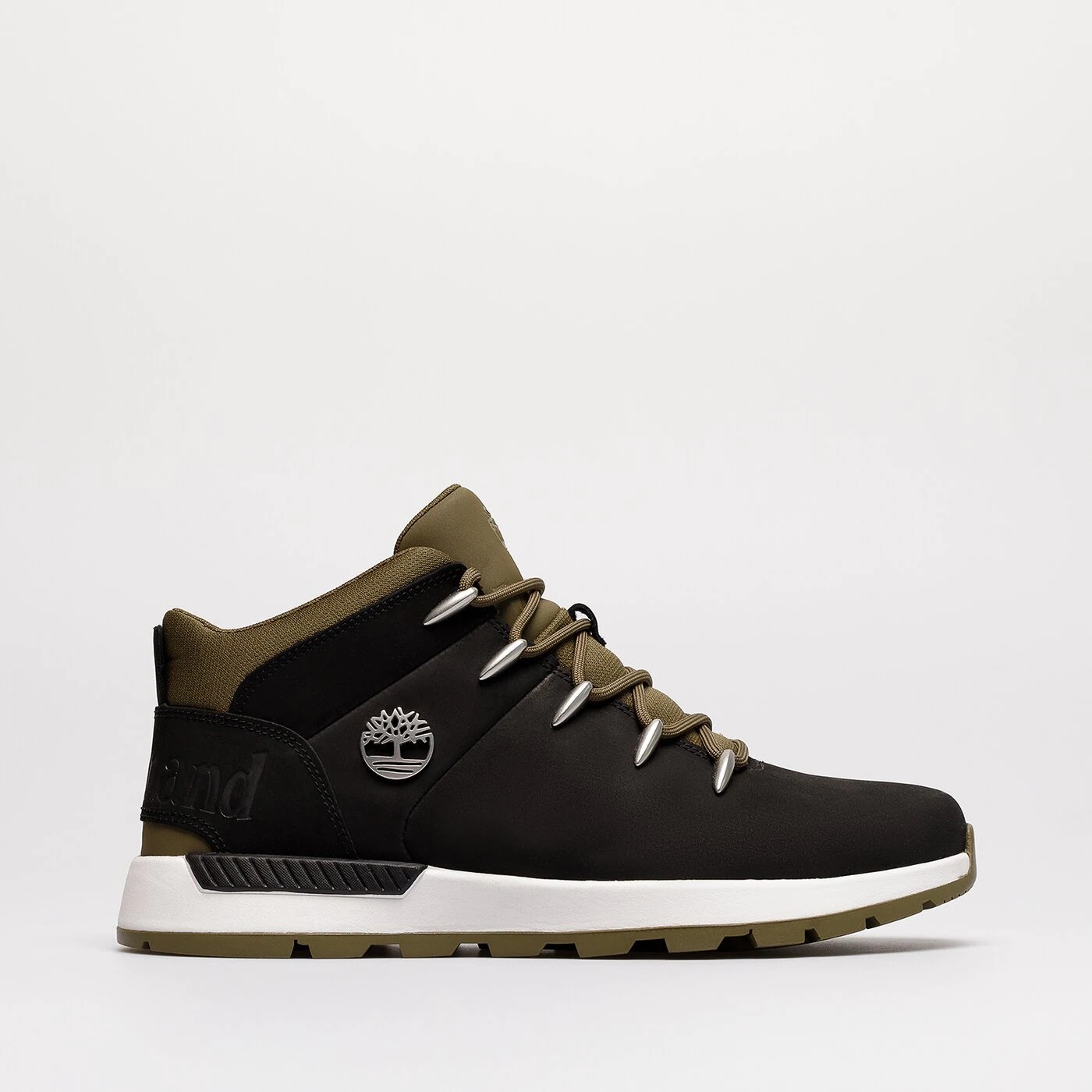 фото Ботинки мужские timberland timberland sprint trekker mid jet black черные 10 us