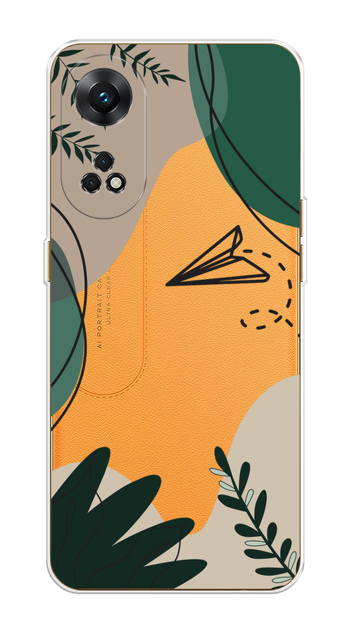 

Чехол на OPPO Reno 8T 4G "Secret Garden", Зеленый;бежевый;черный, 2513250-1