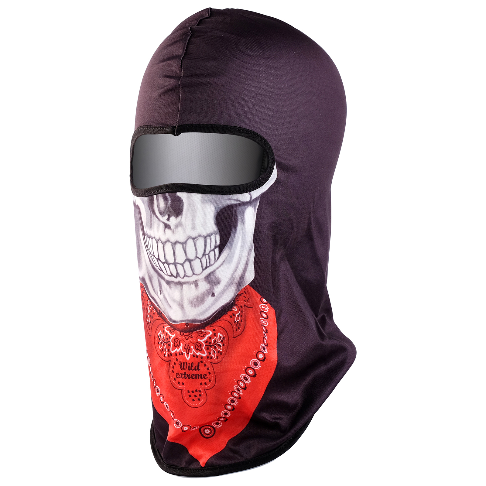 

Подшлемник Onlitop Scull, black/red, One Size, Scull