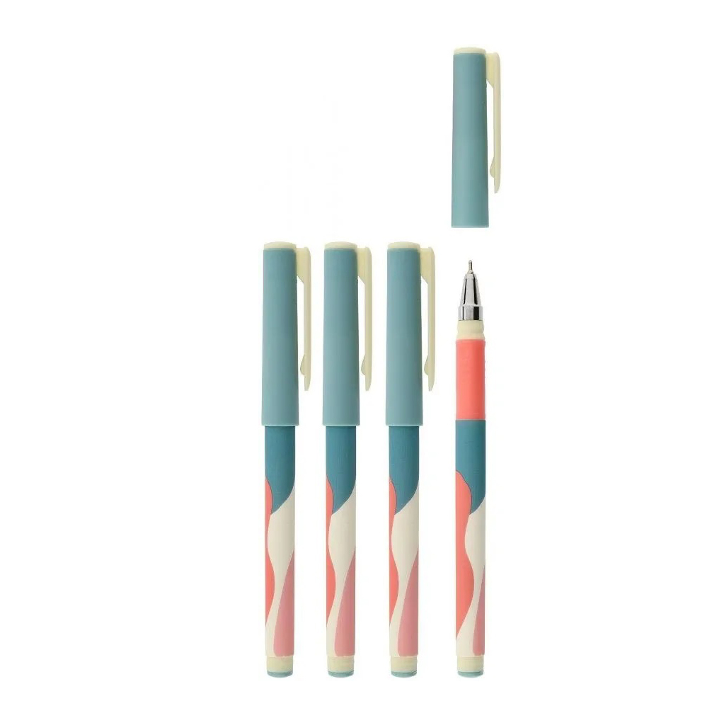 

Ручка шариковая Lorex Simple Double Soft 0.35мм, синяя, круглый прорезин. корпус