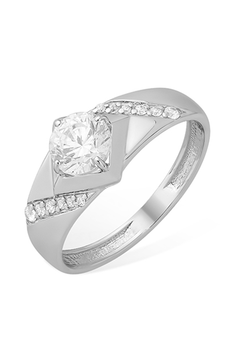 

Кольцо из серебра р.  Kari Jewelry 1010016454-503, фианит, 1010016454-503