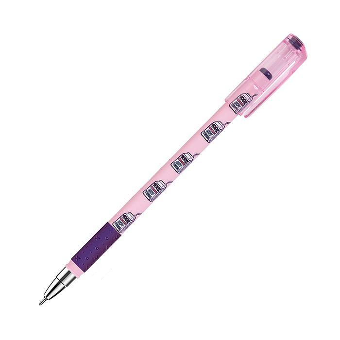 

Ручка шариковая Lorex Boy's Tears Slim Soft Grip 0.5мм, синяя, прорезиненный корпус