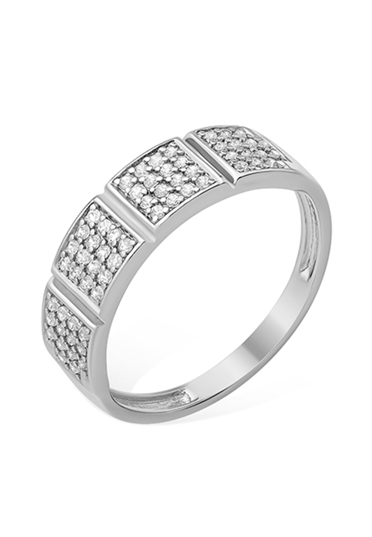 

Кольцо из серебра р.  Kari Jewelry 1010015195-501, фианит, 1010015195-501
