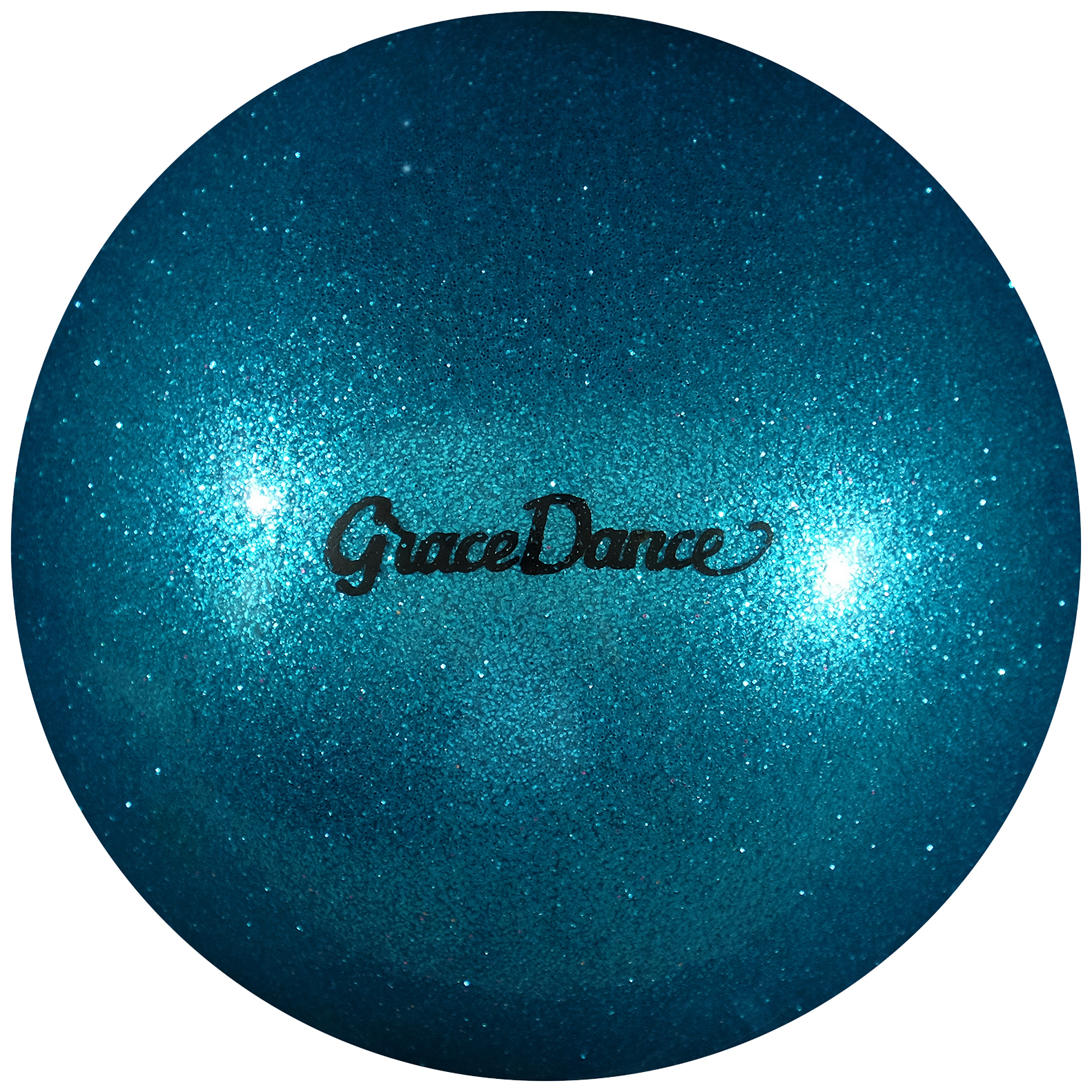 Мяч для гимнастики Grace Dance голубой, 16,5 см