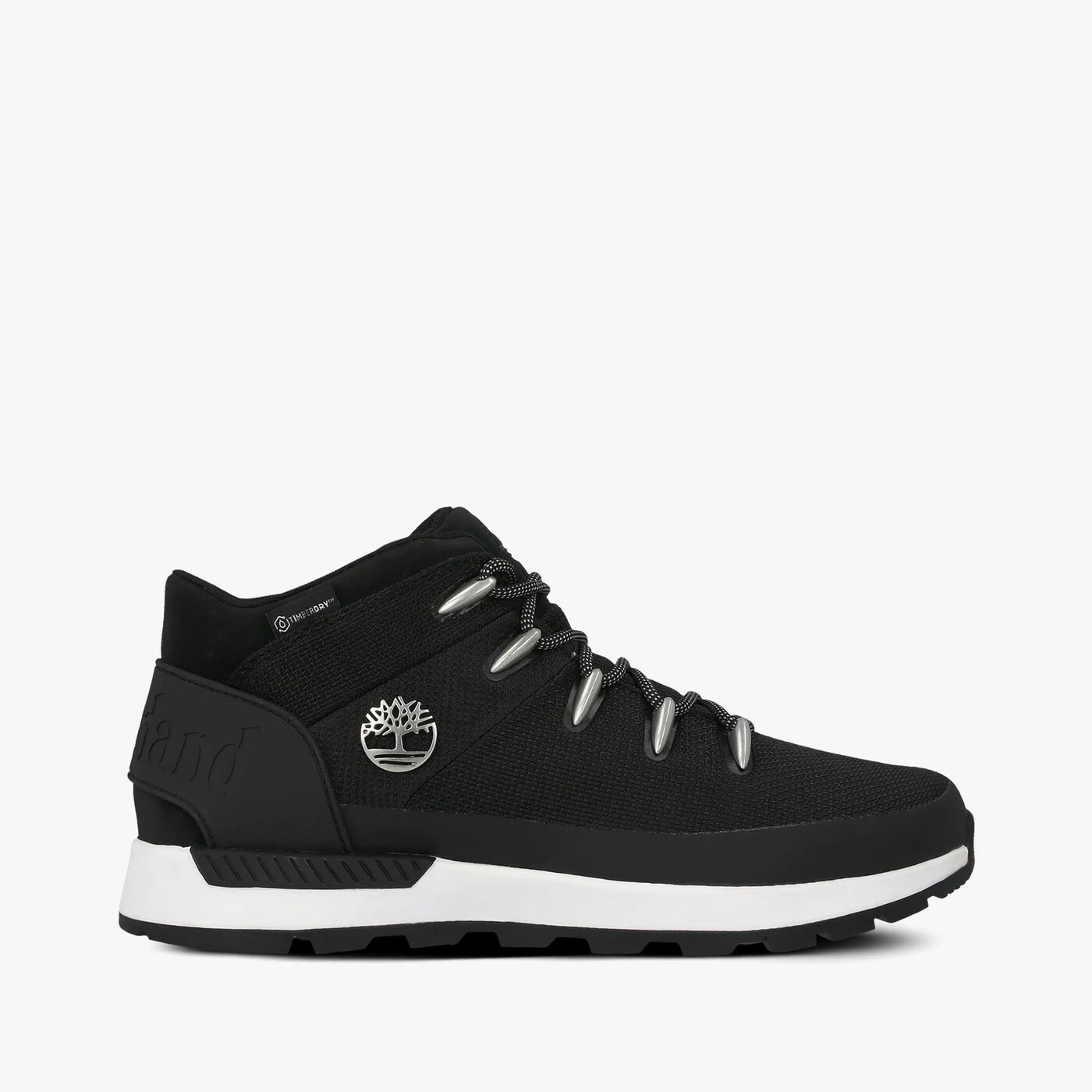 фото Ботинки мужские timberland sprint trekker mid fabric wp jet black черные 10.5 us