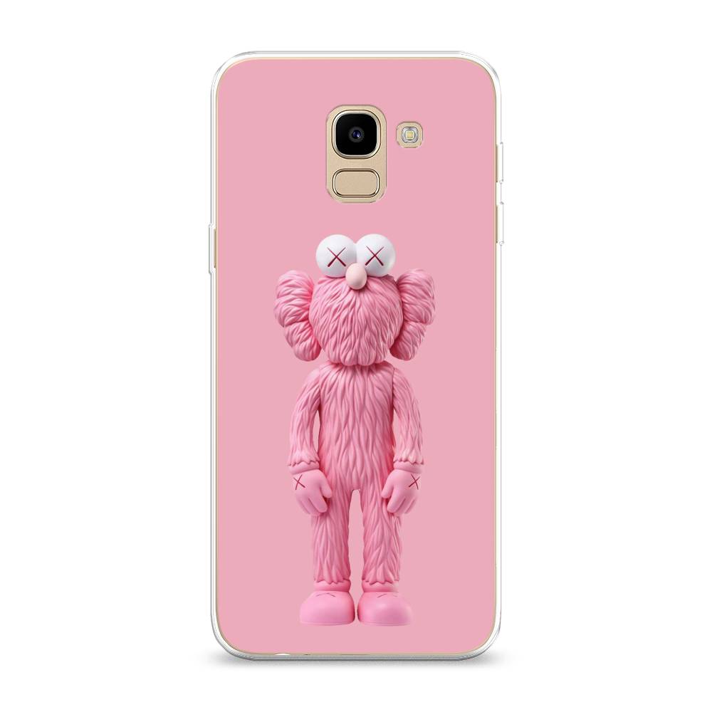 

Чехол на Samsung Galaxy J6 2018 "KAWS pink doll", 26150-4