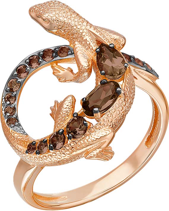 

Кольцо из золота р. 17,5 PLATINA jewelry 01-5780-00-202-1110, кварц, 01-5780-00-202-1110